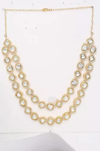 Colourless Gold Rhodium Set