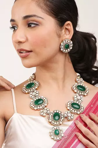 Green Gold Rhodium Set