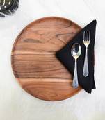 Retro Round Serving Tray