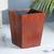 Dwindle Wastebasket From Mahogany Collection