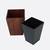 Dwindle Wastebasket From Mahogany Collection