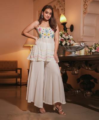 Snow White Sharara Set 1
