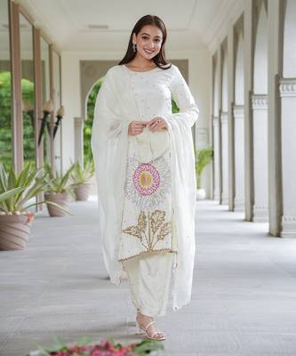 Icy Yellow Kurta Suit 2