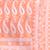 Peach Silk Cotton Handwoven Jamdani Saree With Floral Borders And Paisley Pallu