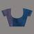 Cobalt Blue Pure Cotton Handwoven Saree With Paisley Motifs And Woven Zari Designs