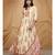Designer casual Offwhite Dola Silk Gown