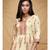 Designer casual Offwhite Dola Silk Gown