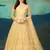 Yellow Colour Semi Stitched Anarkali Suit For Party