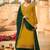 Mustard Embroidered Art Silk Salwar Up To 42" Size