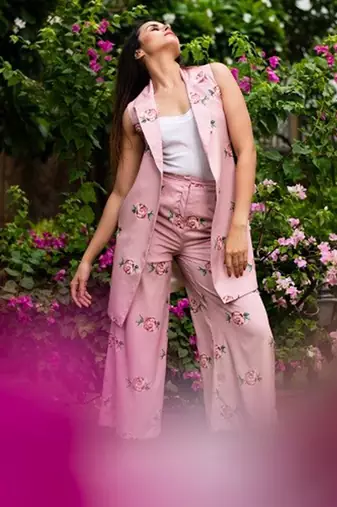 Rose Quartz Pant Suit