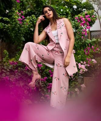 Rose Quartz Pant Suit 4