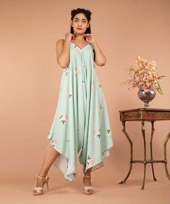 Mint Green Adriatic Mist Strap Jumpsuit 2