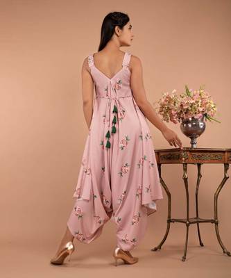 Pink Tuberose Pink Strap Jumpsuit 2