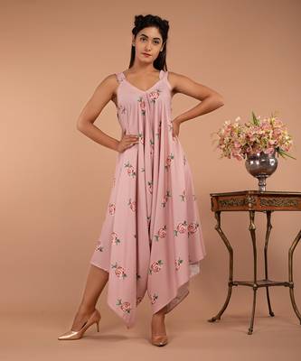 Pink Tuberose Pink Strap Jumpsuit 1