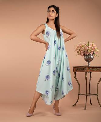 Blue Aviary Blue Strap Jumpsuit 1