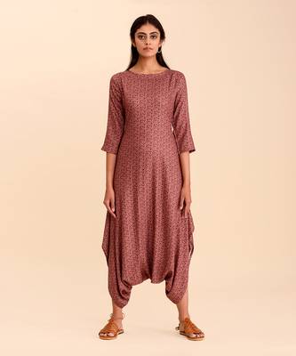 Plum Vidhi Dhoti Jumpsuit 1