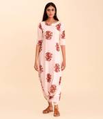 Pink Rysa Dhoti Jumpsuit