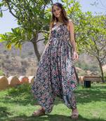 Iris Black Palazzo Jumpsuit