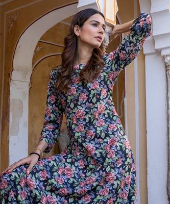 Iris Black Dhoti Jumpsuit 3