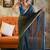 Suta Grey Solid/Plain Cotton Saree WITH FALL