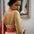 'Suta Women''S Golden Solid Rayon Saree Blouse'