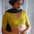 'Suta Women''S Yellow Solid Cotton Saree Blouse'