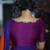 'Suta Women''S Purple Solid Silk Saree Blouse'