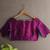 'Suta Women''S Purple Solid Silk Saree Blouse'