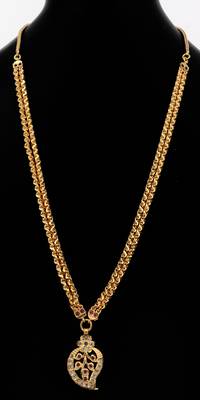 Gold ruby   necklaces 1