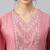 Pink embroidered cotton salwar