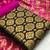 Black zari woven brocade salwar