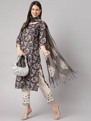 Black sequins cotton salwar 4