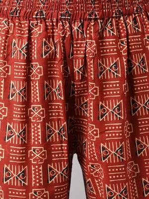 Black thread embroidery cotton salwar 3