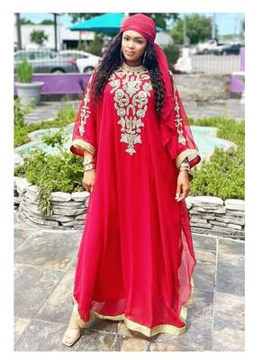 Eid Collection Dubai Beaded Kaftan Arabian Plus Size Abaya Party Fancy Dresses African Clothing Butterfly stylish 1