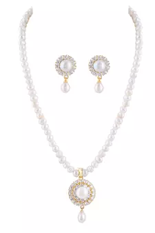 Real Natural Hyderabadi pearls Set