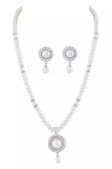 Real Natural Hyderabadi pearls Set