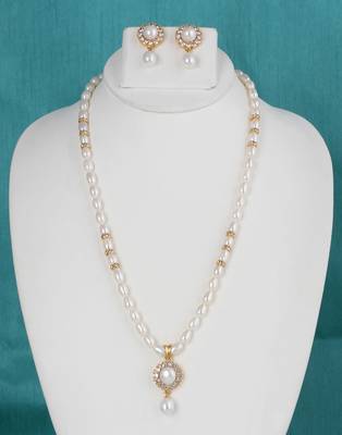 Multicolor pearl necklace-sets 1