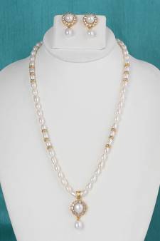 Multicolor pearl necklace-sets