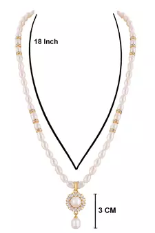 Multicolor pearl necklace-sets