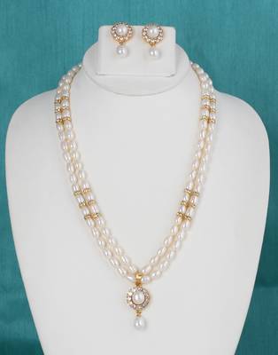 Real Natural Hyderabadi pearls Set 1