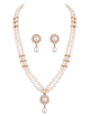 Real Natural Hyderabadi pearls Set 2