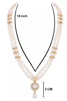 Real Natural Hyderabadi pearls Set