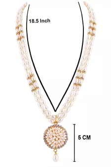 Multicolor pearl necklace-sets