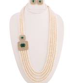 Multicolor pearl necklace-sets