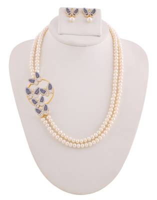 Multicolor pearl necklace-sets 1