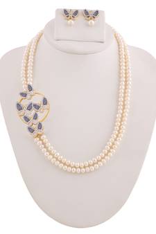 Multicolor pearl necklace-sets