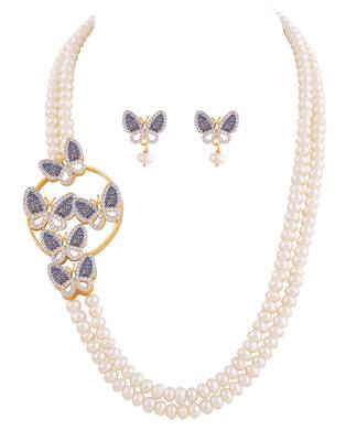 Multicolor pearl necklace-sets 2