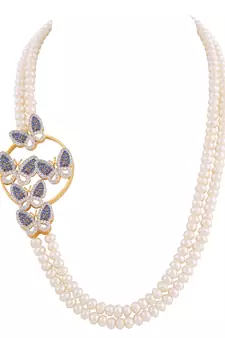 Multicolor pearl necklace-sets