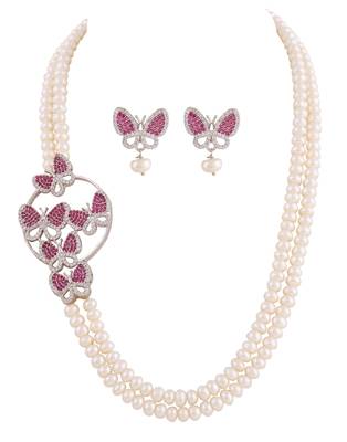 Real Natural Hyderabadi pearls Set 2