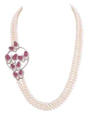 Real Natural Hyderabadi pearls Set 3